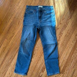Madewell Stovepipe Jeans